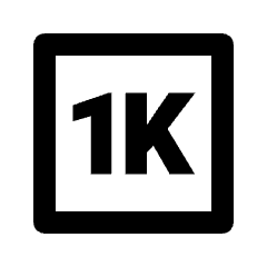 1k Icon from Outlined Line - Streamline Material Set