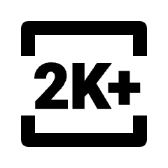 2k Plus Icon from Outlined Line - Streamline Material Set