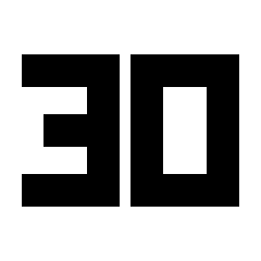 30fps Fill Icon from Sharp Fill - Streamline Material Set