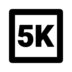 5k Icon from Outlined Line - Streamline Material Set