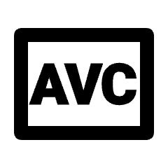 Avc Icon from Outlined Line - Streamline Material Set