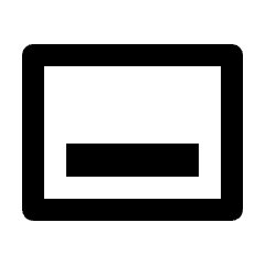 Call To Action Icon from Outlined Line - Streamline Material Set