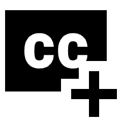 Closed Caption Add Fill Icon from Sharp Fill - Streamline Material Set