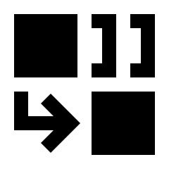 Combine Fill Icon from Sharp Fill - Streamline Material Set