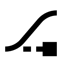Ease In Fill Icon from Sharp Fill - Streamline Material Set