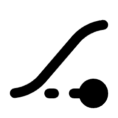 Ease In Fill Icon from Rounded Fill - Streamline Material Set