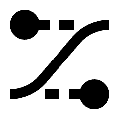 Ease In Out Fill Icon from Outlined Fill - Streamline Material Set