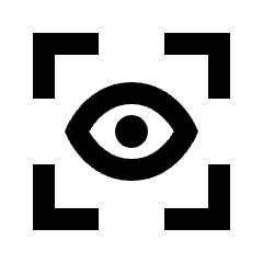 Eye Tracking Icon from Sharp Line - Streamline Material Set