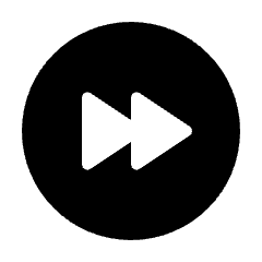 Fast Forward Circle Fill Icon from Rounded Fill - Streamline Material Set