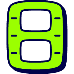 Film Icon from Stickies Duo Set