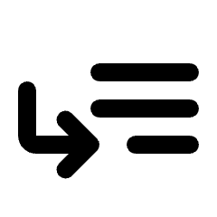 Move To Bottom Fill Icon from Rounded Fill - Streamline Material Set