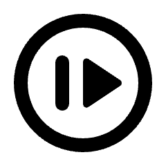 Not Started Icon from Rounded Line - Streamline Material Set