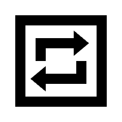 Repeat On Icon from Sharp Line - Streamline Material Set