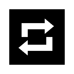 Repeat On Fill Icon from Sharp Fill - Material Pro Set