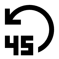 Replay 45 Icon from Sharp Line - Material Pro Set