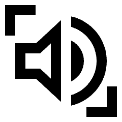 Select To Speak Icon from Sharp Line - Streamline Material Set