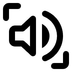 Select To Speak Icon from Rounded Line - Streamline Material Set