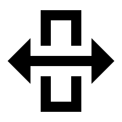 Slide Tool Icon from Sharp Line - Material Pro Set