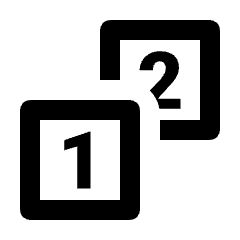 Slide Transition Icon from Outlined Line - Material Pro Set