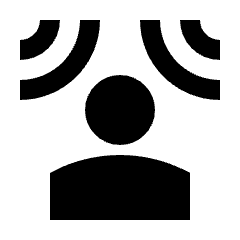 Spatial Tracking Fill Icon from Sharp Fill - Streamline Material Set