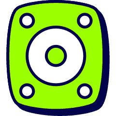 Speaker Icon from Stickies Duo Set
