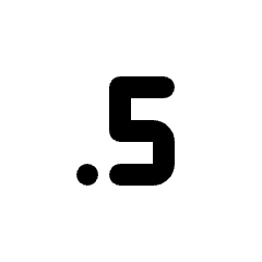 Speed 0 5 Icon from Rounded Line - Streamline Material Set