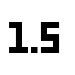 Speed 1 5 Fill Icon from Sharp Fill - Material Pro Set