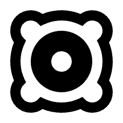 Subwoofer Icon from Sharp Line - Streamline Material Set