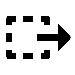 Track Select Right Tool Icon from Outlined Line - Streamline Material Set