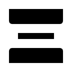 Vertical Spacing Fill Icon from Outlined Fill - Material Pro Set