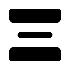 Vertical Spacing Fill Icon from Rounded Fill - Streamline Material Set