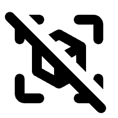 View In Ar Off Icon from Rounded Line - Streamline Material Set