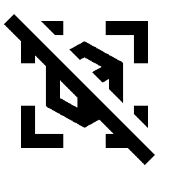 View In Ar Off Icon from Sharp Line - Streamline Material Set
