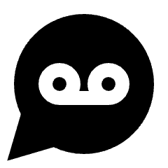 Voice Mail Record Alt Fill Icon from Sharp Fill - Material Pro Set