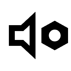 Volume Setting Bolt Icon from Sharp Line - Material Pro Set