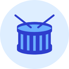 Drum Icon from Kameleon Duo Set