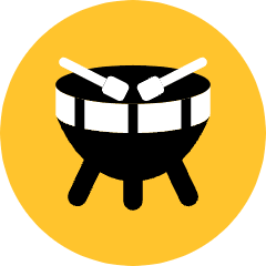 Drums Icon from Kameleon Pop Set