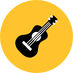 Guitar Icon from Kameleon Pop Set