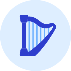 Harp Icon from Kameleon Duo Set