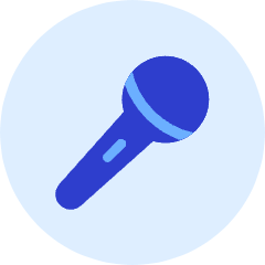 Microphone Icon from Kameleon Duo Set