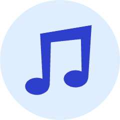 Music Note Icon from Kameleon Duo Set