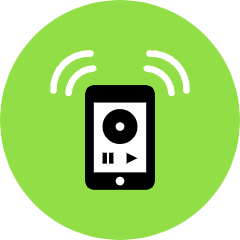 Music Online Icon from Kameleon Pop Set