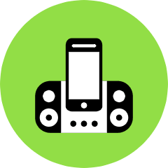 Phone Dock Icon from Kameleon Pop Set
