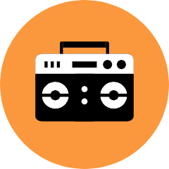 Radio 4 Icon from Kameleon Pop Set
