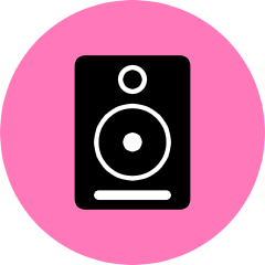 Speaker 4 Icon from Kameleon Pop Set
