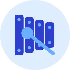 Xylophone Icon from Kameleon Duo Set