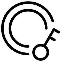 Access Token Authentication Coin 2 Icon from Ultimate Light Set