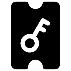 Access Token Authentication Coupon Icon from Ultimate Bold Set