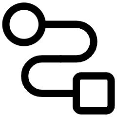 Actions Authentication Square Circle Icon from Ultimate Regular Set