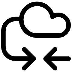 Api Related Authentication Arrow Icon from Ultimate Regular Set